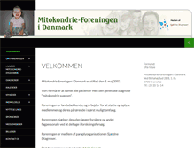 Tablet Screenshot of mitokondrie.dk